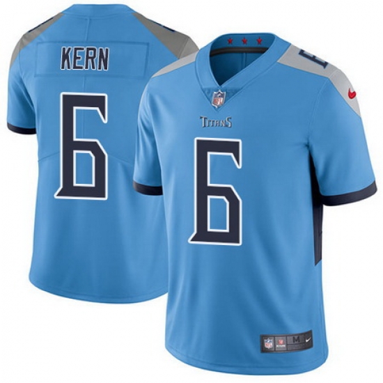 Nike Titans #6 Brett Kern Light Blue Team Color Youth Stitched NFL Vapor Untouchable Limited Jersey Nike Titans #6 Brett Kern Light Blue Team Color Youth Stitched NFL Vapor Untouchable Limited Jersey