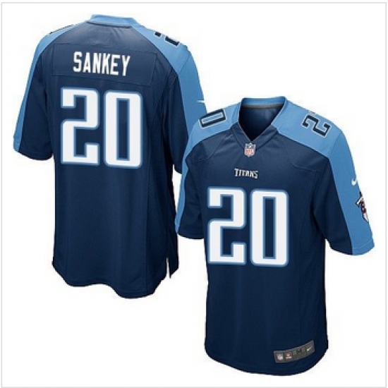 Youth NEW Titans #20 Bishop Sankey Navy Blue Alternate Stitched NFL Elite Jersey Youth NEW Titans #20 Bishop Sankey Navy Blue Alternate Stitched NFL Elite Jersey