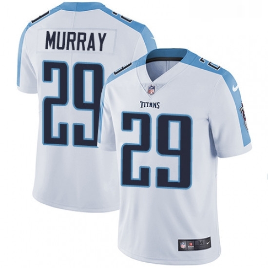 Youth Nike Tennessee Titans 29 DeMarco Murray Elite White NFL Jersey Youth Nike Tennessee Titans 29 DeMarco Murray Elite White NFL Jersey
