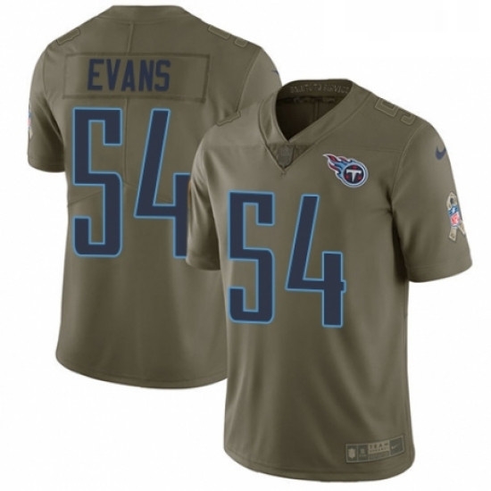Youth Nike Tennessee Titans 54 Rashaan Evans Limited Olive 2017 Salute to Service NFL Jersey Youth Nike Tennessee Titans 54 Rashaan Evans Limited Olive 2017 Salute to Service NFL Jersey