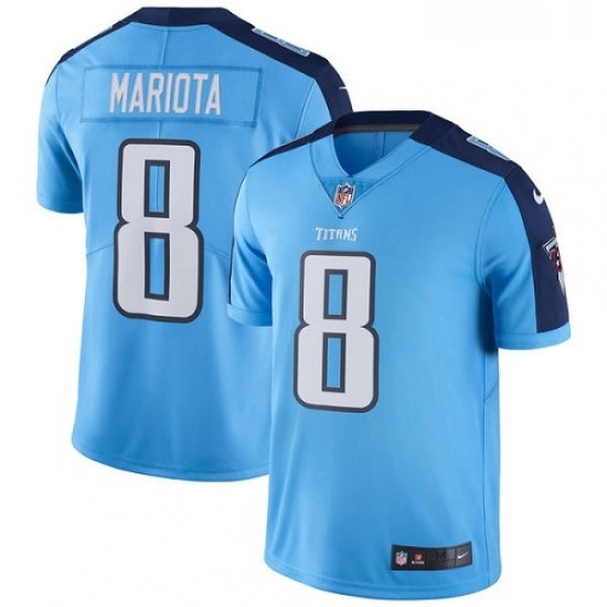 Youth Nike Tennessee Titans 8 Marcus Mariota Elite Light Blue Team Color NFL Jersey Youth Nike Tennessee Titans 8 Marcus Mariota Elite Light Blue Team Color NFL Jersey