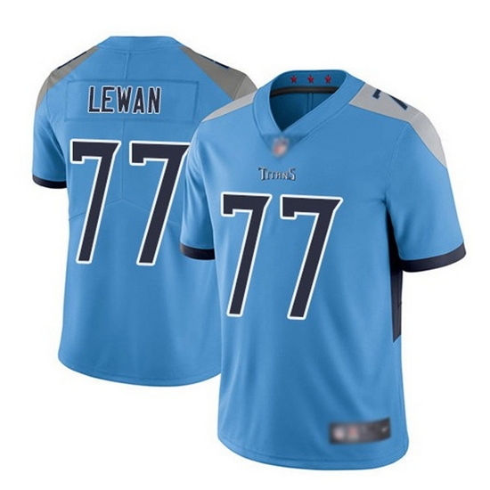 Youth Tennessee Titans 77 Taylor Lewan Light Blue Vapor Untouchable Limited Stitched Jersey Youth Tennessee Titans 77 Taylor Lewan Light Blue Vapor Untouchable Limited Stitched Jersey