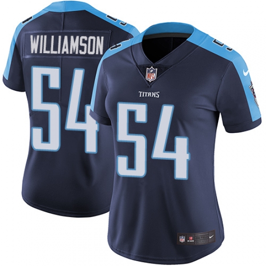 Nike Titans #54 Avery Williamson Navy Blue Alternate Womens Stitched NFL Vapor Untouchable Limited Jersey Nike Titans #54 Avery Williamson Navy Blue Alternate Womens Stitched NFL Vapor Untouchable Limited Jersey