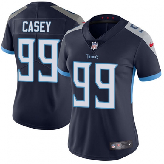 Nike Titans #99 Jurrell Casey Navy Blue Alternate Womens Stitched NFL Vapor Untouchable Limited Jersey Nike Titans #99 Jurrell Casey Navy Blue Alternate Womens Stitched NFL Vapor Untouchable Limited Jersey