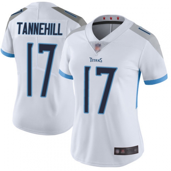 Women Titans 17 Ryan Tannehill White Stitched Football Vapor Untouchable Limited Jersey Women Titans 17 Ryan Tannehill White Stitched Football Vapor Untouchable Limited Jersey