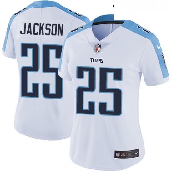 Womens Nike Tennessee Titans 25 Adoree Jackson Elite White NFL Jersey Womens Nike Tennessee Titans 25 Adoree Jackson Elite White NFL Jersey