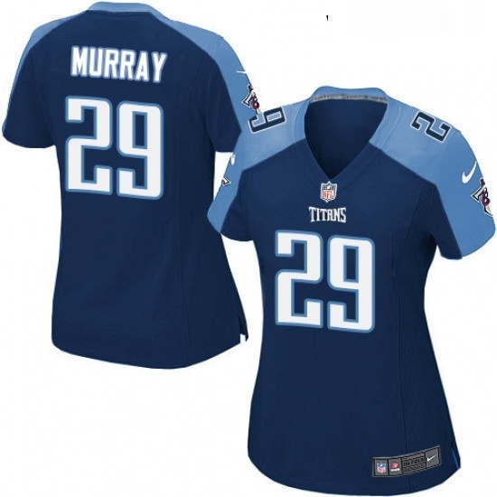 Womens Nike Tennessee Titans 29 DeMarco Murray Game Navy Blue Alternate NFL Jersey Womens Nike Tennessee Titans 29 DeMarco Murray Game Navy Blue Alternate NFL Jersey