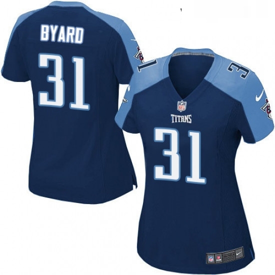 Womens Nike Tennessee Titans 31 Kevin Byard Game Navy Blue Alternate NFL Jersey Womens Nike Tennessee Titans 31 Kevin Byard Game Navy Blue Alternate NFL Jersey