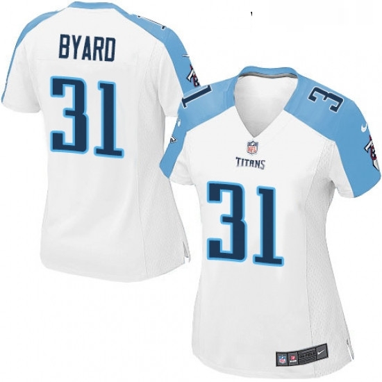 Womens Nike Tennessee Titans 31 Kevin Byard Game White NFL Jersey Womens Nike Tennessee Titans 31 Kevin Byard Game White NFL Jersey
