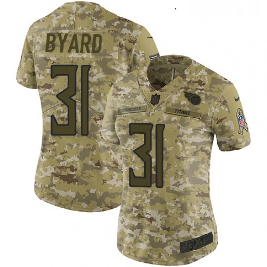 Womens Nike Tennessee Titans 31 Kevin Byard Limited Camo 2018 Salute to Service NFL Jersey Womens Nike Tennessee Titans 31 Kevin Byard Limited Camo 2018 Salute to Service NFL Jersey