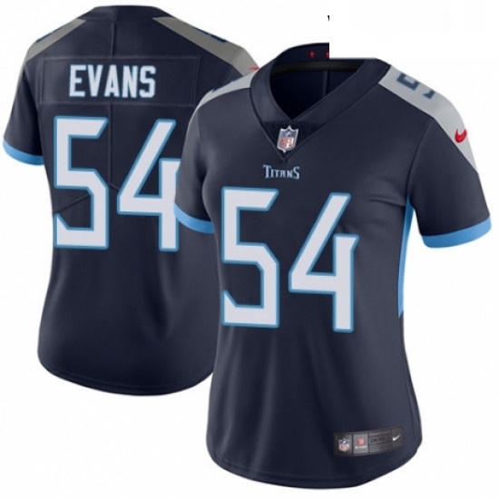 Womens Nike Tennessee Titans 54 Rashaan Evans Navy Blue Team Color Vapor Untouchable Elite Player NFL Jersey Womens Nike Tennessee Titans 54 Rashaan Evans Navy Blue Team Color Vapor Untouchable Elite Player NFL Jersey