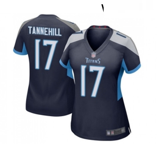 Womens Tennessee Titans 17 Ryan Tannehill Game Navy Blue Team Color Football Jersey Womens Tennessee Titans 17 Ryan Tannehill Game Navy Blue Team Color Football Jersey