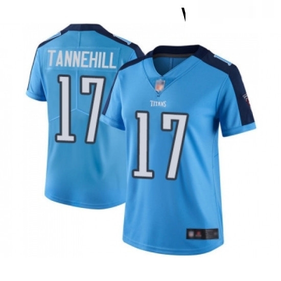 Womens Tennessee Titans 17 Ryan Tannehill Limited Light Blue Rush Vapor Untouchable Football Jersey Womens Tennessee Titans 17 Ryan Tannehill Limited Light Blue Rush Vapor Untouchable Football Jersey