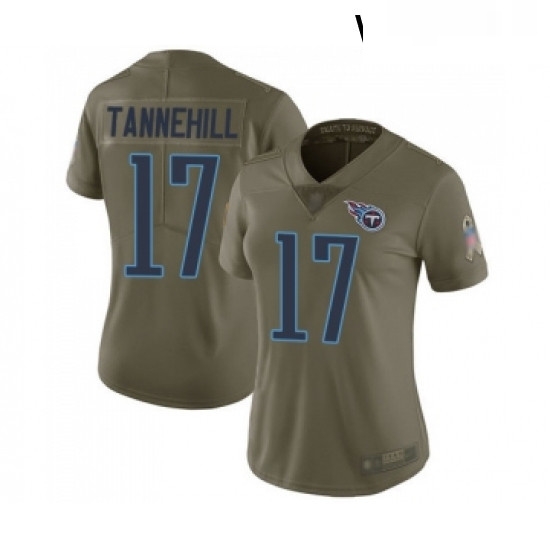 Womens Tennessee Titans 17 Ryan Tannehill Limited Olive 2017 Salute to Service Football Jersey Womens Tennessee Titans 17 Ryan Tannehill Limited Olive 2017 Salute to Service Football Jersey