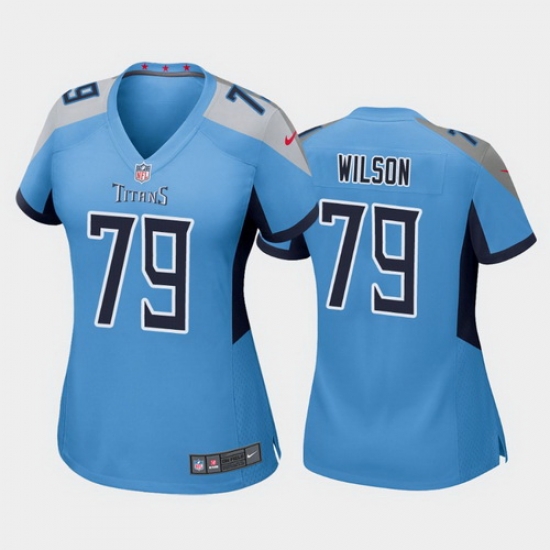women isaiah wilson tennessee titans light blue game jersey women isaiah wilson tennessee titans light blue game jersey