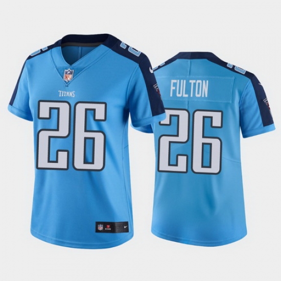 women kristian fulton tennessee titans light blue vapor limited jersey women kristian fulton tennessee titans light blue vapor limited jersey