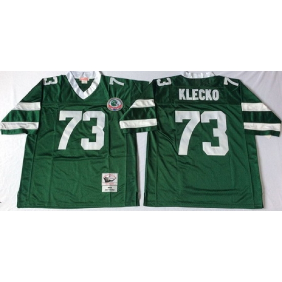 Jets 73 Joe Klecko Green Throwback Jersey Jets 73 Joe Klecko Green Throwback Jersey