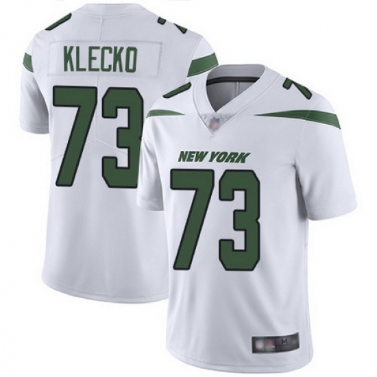 Jets #73 Joe Klecko White Men Stitched Football Vapor Untouchable Limited Jersey Jets #73 Joe Klecko White Men Stitched Football Vapor Untouchable Limited Jersey