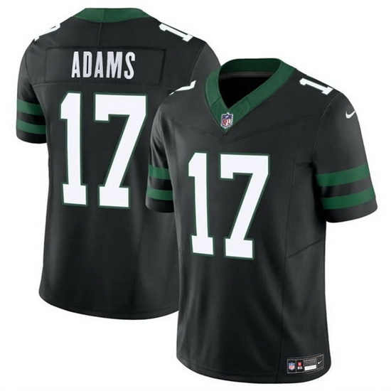 Men New York Jets 17 Davante Adams Black 2024 F U S E Vapor Untouchable Limited Stitched Jersey Men New York Jets 17 Davante Adams Black 2024 F U S E Vapor Untouchable Limited Stitched Jersey