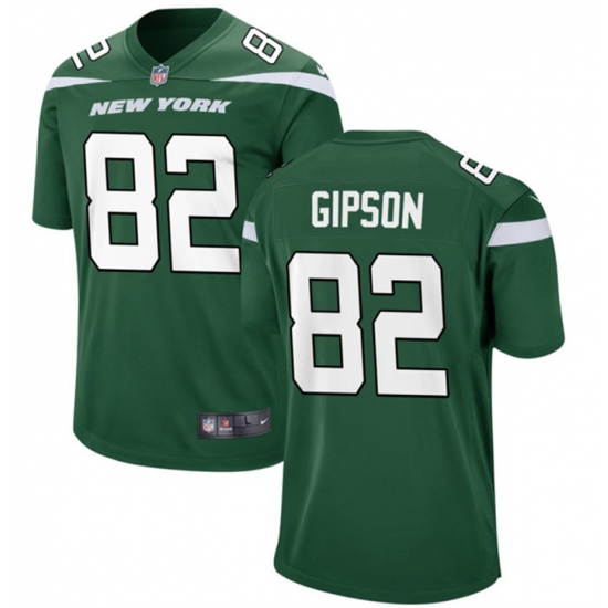 Men New York Jets 82 Xavier Gipson Green Stitched Jersey Men New York Jets 82 Xavier Gipson Green Stitched Jersey