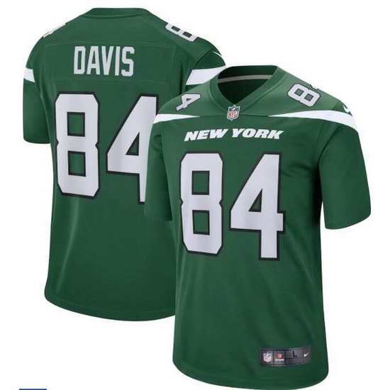 Men New York Jets Corey Davis #84 Green Vapor Limited Stitched Football Jersey Men New York Jets Corey Davis #84 Green Vapor Limited Stitched Football Jersey
