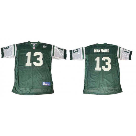 Men Reebok NY Jets Don Maynard #13 NFL Jersey Green Men Reebok NY Jets Don Maynard #13 NFL Jersey Green