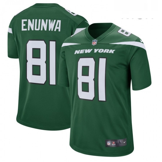 Mens New York Jets 81 Quincy Enunwa Nike Green Player Game Jersey Mens New York Jets 81 Quincy Enunwa Nike Green Player Game Jersey