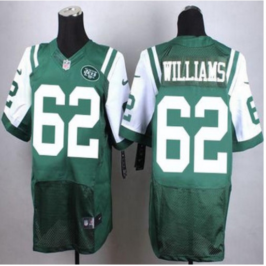 New New York Jets #62 Leonard Williams Green Team Color Mens NFL Elite Jersey New New York Jets #62 Leonard Williams Green Team Color Mens NFL Elite Jersey