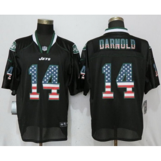 Nike Jets #14 Darnold USA Flag Fashion Black Elite Jerseys 1 Nike Jets #14 Darnold USA Flag Fashion Black Elite Jerseys 1
