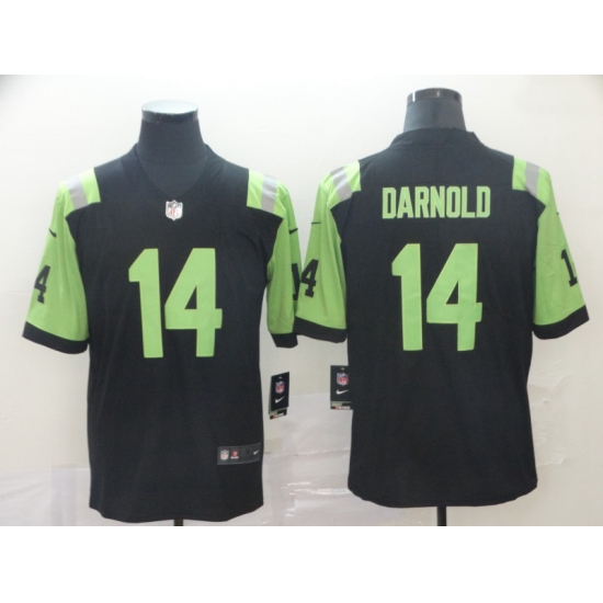 Nike Jets 14 Sam Darnold Black City Edition Vapor Untouchable Limited Jersey Nike Jets 14 Sam Darnold Black City Edition Vapor Untouchable Limited Jersey