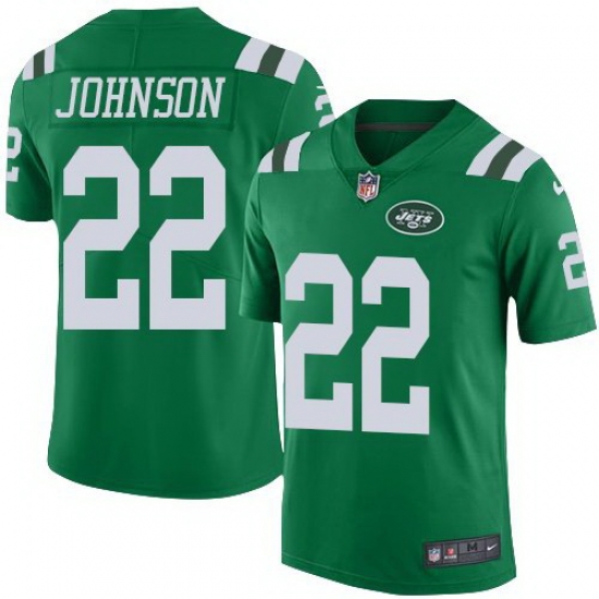 Nike Jets 22 Trumaine Johnson Green Color Rush Limited Jersey Nike Jets 22 Trumaine Johnson Green Color Rush Limited Jersey