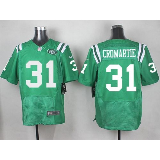 Nike Jets 31 Antonio Cromartie Green Mens Stitched NFL Elite Rush Jersey Nike Jets 31 Antonio Cromartie Green Mens Stitched NFL Elite Rush Jersey