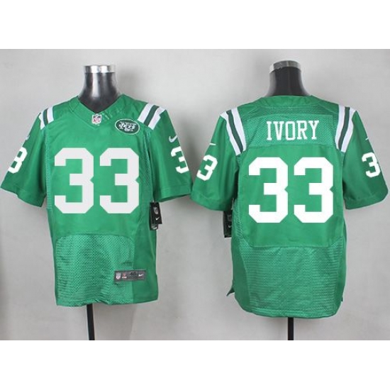 Nike Jets 33 Chris Ivory Green Mens Stitched NFL Elite Rush Jersey Nike Jets 33 Chris Ivory Green Mens Stitched NFL Elite Rush Jersey