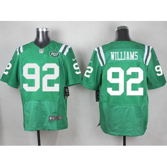 Nike Jets 92 Leonard Williams Green Mens Stitched NFL Elite Rush Jersey Nike Jets 92 Leonard Williams Green Mens Stitched NFL Elite Rush Jersey