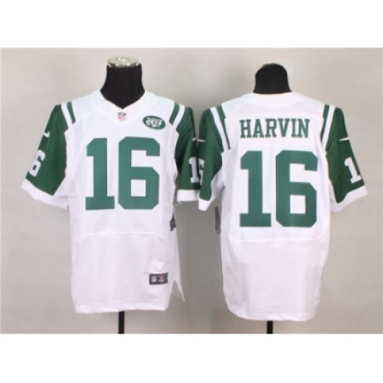 Nike New York Jets 16 Percy Harvin white Elite NFL Jersey Nike New York Jets 16 Percy Harvin white Elite NFL Jersey