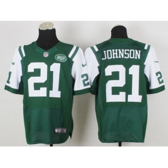 Nike New York Jets 21 Chris Johnson Green Elite NFL Jersey Nike New York Jets 21 Chris Johnson Green Elite NFL Jersey
