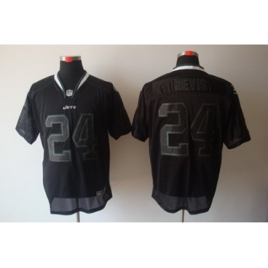 Nike New York Jets 24 Darrelle Revis Black Elite Lights Out NFL Jersey Nike New York Jets 24 Darrelle Revis Black Elite Lights Out NFL Jersey