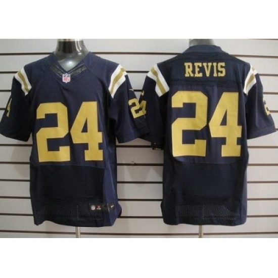 Nike New York Jets 24 Darrelle Revis Blue Elite Nike NFL Jersey Nike New York Jets 24 Darrelle Revis Blue Elite Nike NFL Jersey