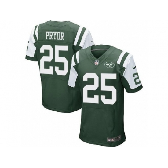 Nike New York Jets 25 Calvin Pryor Green Elite NFL Jersey