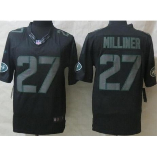 Nike New York Jets 27 Dee Milliner Black Limited Impact NFL Jersey Nike New York Jets 27 Dee Milliner Black Limited Impact NFL Jersey