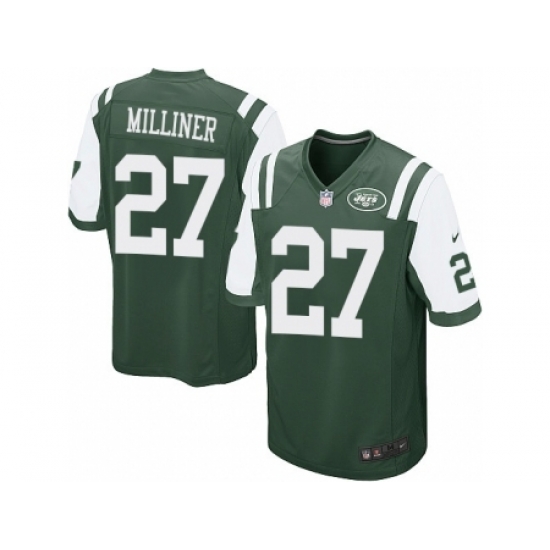 Nike New York Jets 27 Dee Milliner Green Game NFL Jersey Nike New York Jets 27 Dee Milliner Green Game NFL Jersey