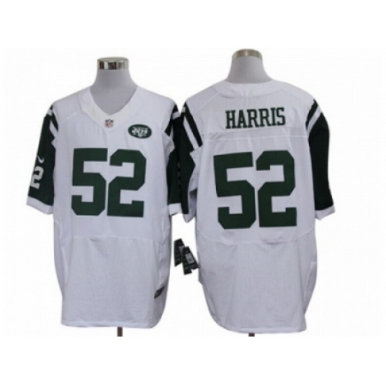Nike New York Jets 52 David Harris White Elite NFL Jersey Nike New York Jets 52 David Harris White Elite NFL Jersey