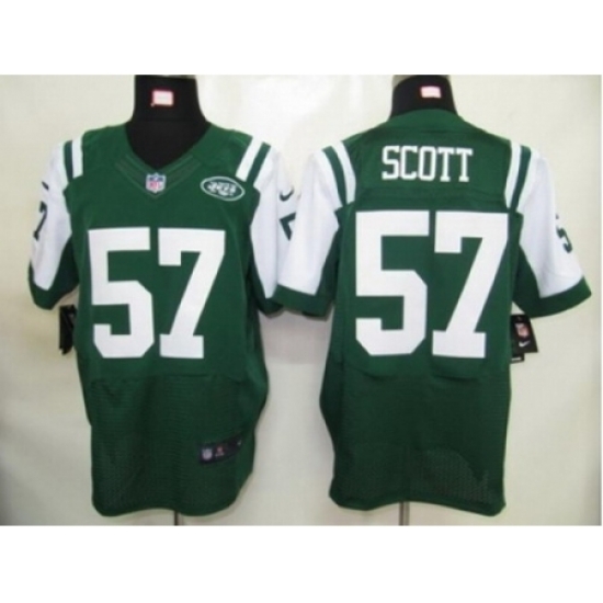 Nike New York Jets 57 Bart Scott Green Elite NFL Jersey Nike New York Jets 57 Bart Scott Green Elite NFL Jersey