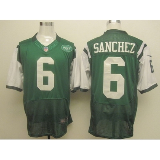 Nike New York Jets 6 Mark Sanchez Green Elite Jeersey Nike New York Jets 6 Mark Sanchez Green Elite Jeersey