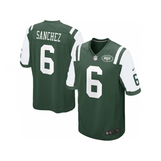 Nike New York Jets 6 Mark Sanchez green Game NFL Jersey Nike New York Jets 6 Mark Sanchez green Game NFL Jersey