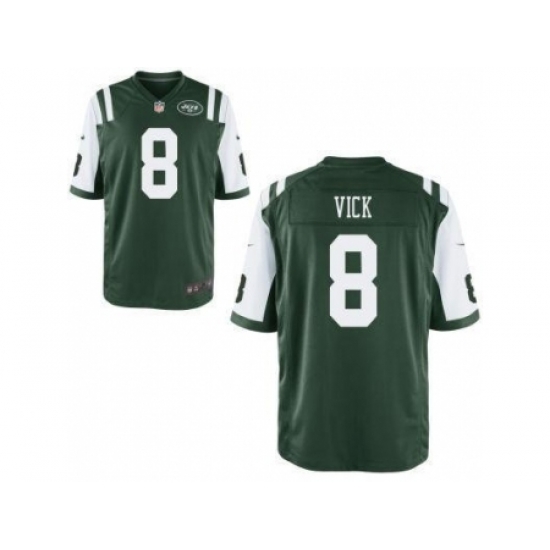Nike New York Jets 8 Michael Vick Green Game NFL Jersey Nike New York Jets 8 Michael Vick Green Game NFL Jersey