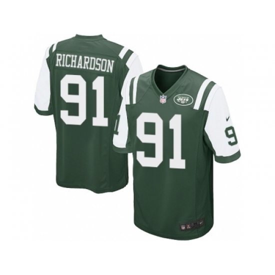 Nike New York Jets 91 Sheldon Richardson Green Game NFL Jersey Nike New York Jets 91 Sheldon Richardson Green Game NFL Jersey
