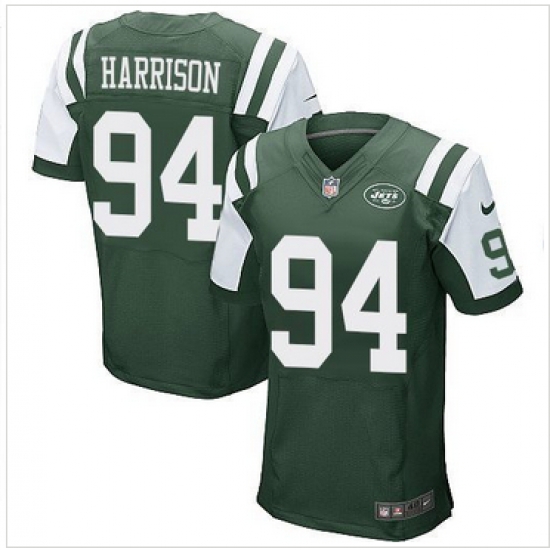Nike New York Jets #94 Damon Harrison Green Team Color Mens Stitched NFL Elite Jersey Nike New York Jets #94 Damon Harrison Green Team Color Mens Stitched NFL Elite Jersey