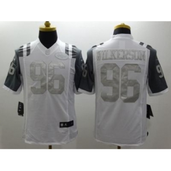 Nike New York Jets 96 Muhammad Wilkerson White Limited Platinum NFL Jersey Nike New York Jets 96 Muhammad Wilkerson White Limited Platinum NFL Jersey