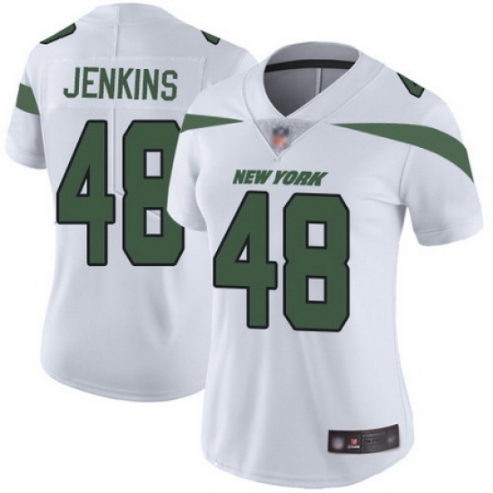 Jets 48 Jordan Jenkins White Womens Stitched Football Vapor Untouchable Limited Jersey Jets 48 Jordan Jenkins White Womens Stitched Football Vapor Untouchable Limited Jersey